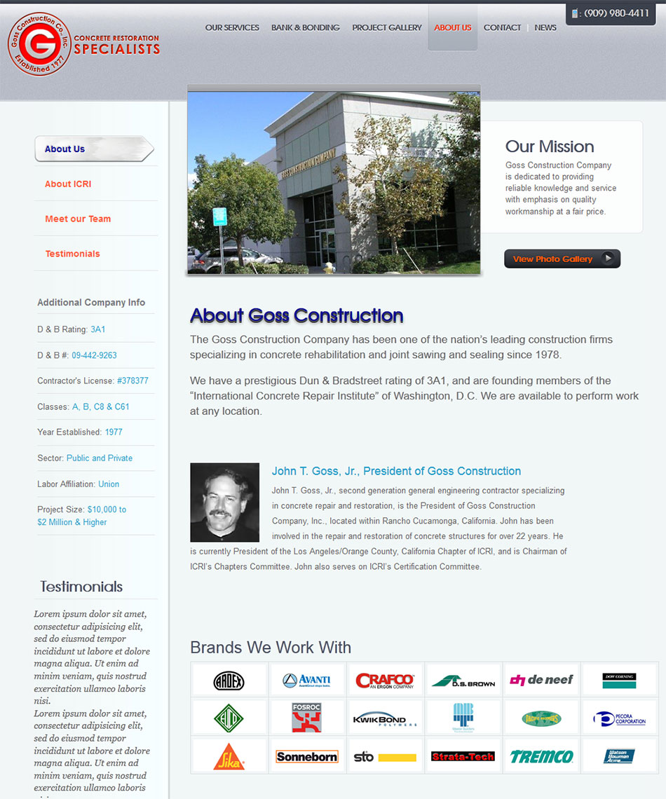 Goss Construction